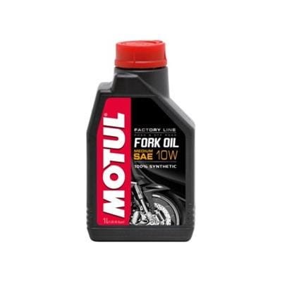 Motul Fork Oil Factory Line Medium 10W - opkownie posiada wymazany nr partii