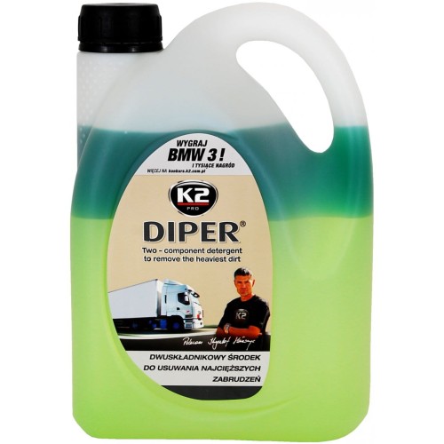 K2 DIPER 2kg dwuskładnikowy środek do mycia bezdotykowego