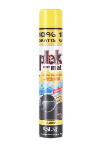 Plak super mat do kokpitu cytryna 750ML