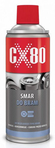 CX80 smar do bram zamków kłódek 500ml