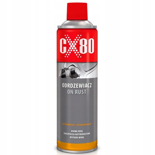CX80 ON RUST 500ml odrdzewiacz usuwa rdzę