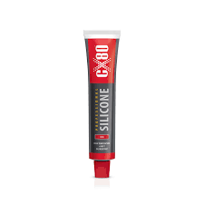 CX80 silikon wysokotemperaturowy czerwony 80ml 