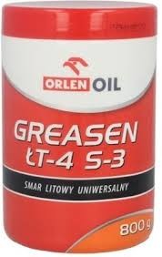 ORLEN smar litowy uniwersalny liten  ŁT4S3 800g