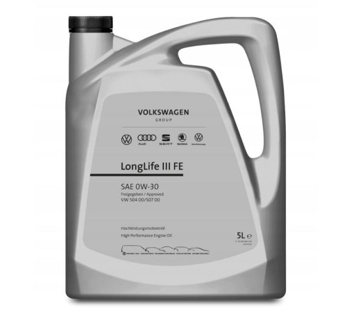 VW Longlife III FE 0W30 504.00/507.00 5L