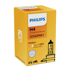 PHILIPS Vision +30% H4 12V 60/55W żarówka samochodowa
