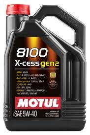 Motul 8100 X-Cess GEN2 5W40 5L
