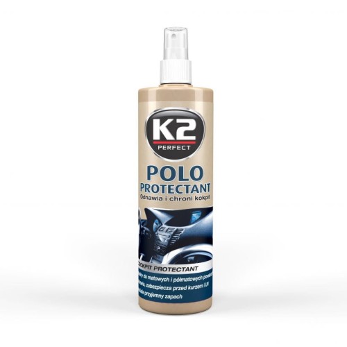 K2 Polo Protectant konserwuje deskę rozdzielczą
