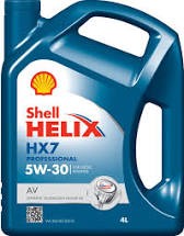 Shell Helix HX7 Professional AV 5w30 4L 