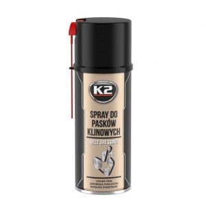 K2 Spray do smarowania pasków klinowych 400ml