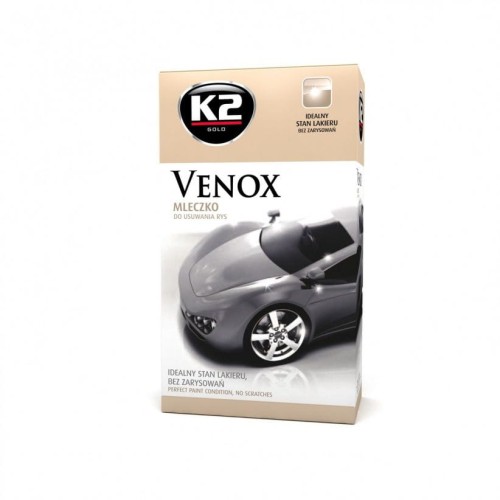 K2 VENOX 180 g  mleczko do usuwania rys + gąbka
