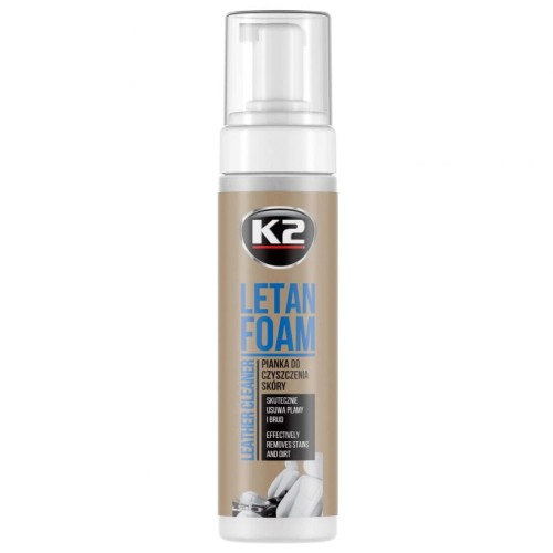 K2 Letan Foam 200ml pianka do czyszczenia skóry