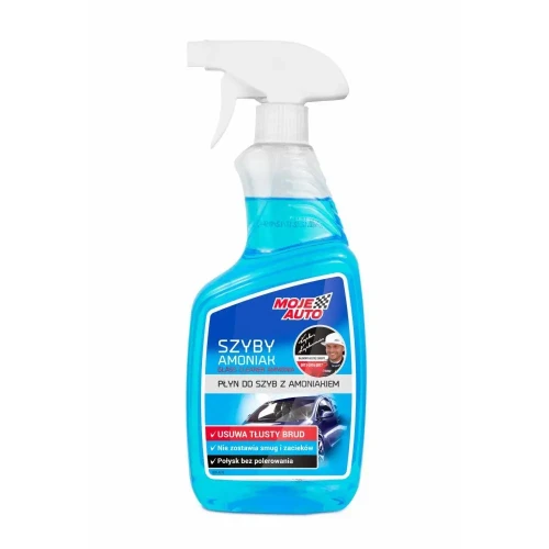 Moje Auto Płyn do mycia szyb z amoniakiem 650ml