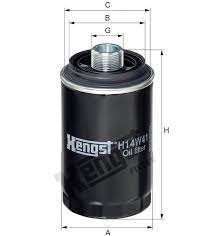 Filtr oleju Hengst HENH14W41