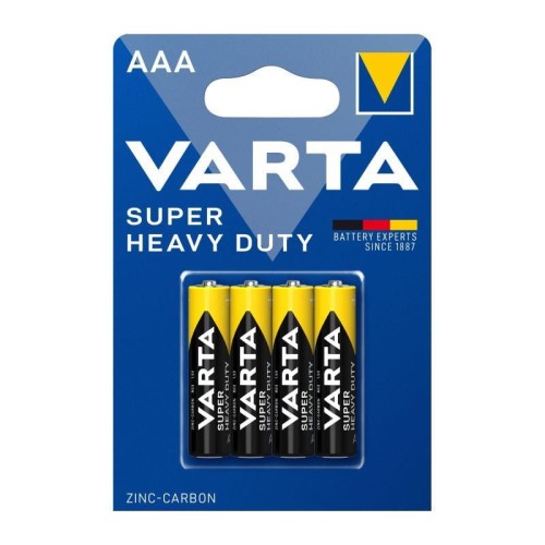 Baterie Varta Super Heavy Duty AAA R3 4 sztuki