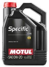 Motul Specific 17FE C5 0W20 5L Renault