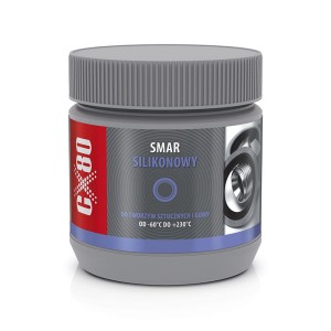 CX80 smar silikonowy do tworzyw sztucznych i gumy 500g