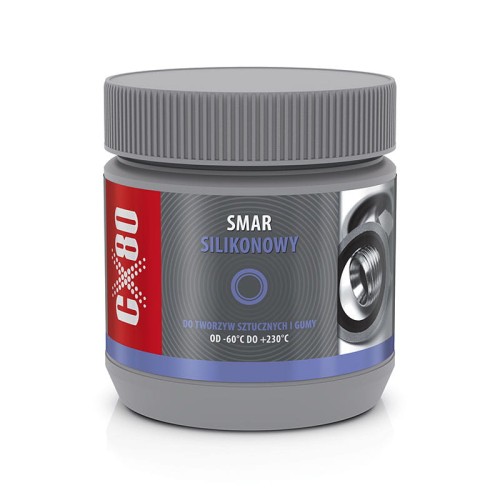 CX80 smar silikonowy do tworzyw sztucznych i gumy 500g