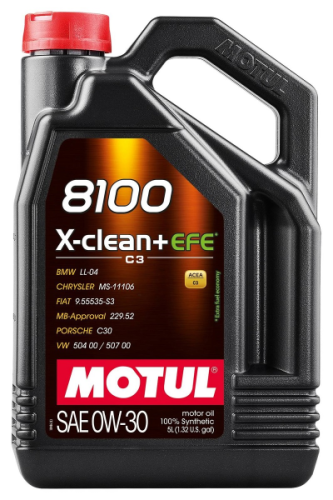 Motul 8100 X-Clean +  EFE 0W30 5L