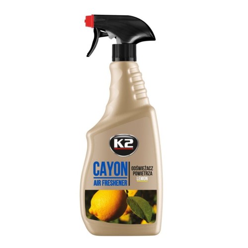 K2 CAYON LEMON 700 ml profesjonalny odświeżacz powietrza