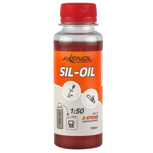 Axenol Sil-oil olej 2T 100ml czerwony olej do kosy piły spalinowej mieszanki (
