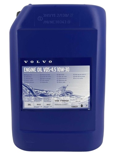Oryginalny olej VOLVO VDS-4.5 10W30  20L