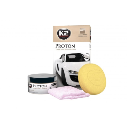 K2 Proton 200 wosk twardy + gąbka + mikrowłókno 