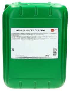 Orlen Superol F CD 15W40 20L FALCO