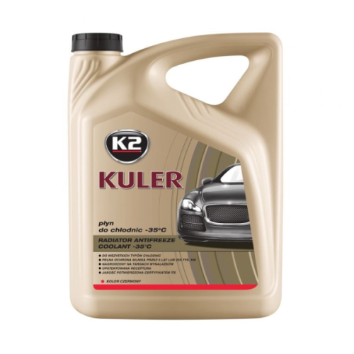 K2 KULER płyn do chłodnic czerwony 5L T205C