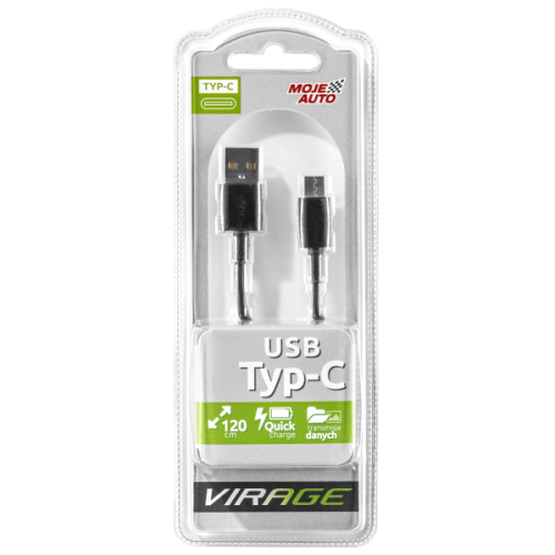 Moje Auto kabel USB TYP-C 1.5A 1.2m