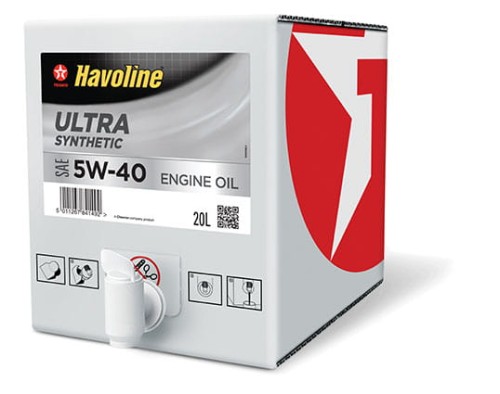 TEXACO Havoline Ultra 5W40 20L -PIT PACK BOX