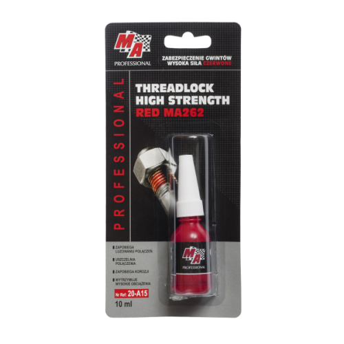 Moje Auto klej 20-A15  mocny czerwony  10ml