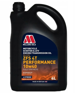 MILLERS ZFS 4T Performace  10W40 4L