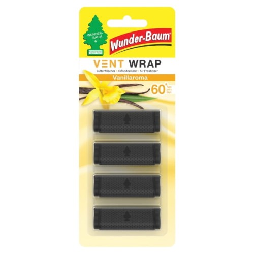 Wunder Baum zapach vent wrap vanillia do kratki (4  szt .) / WUNDER BAUM