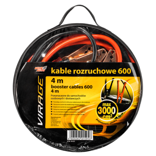Moje Auto kable rozruchowe  600A 94-037