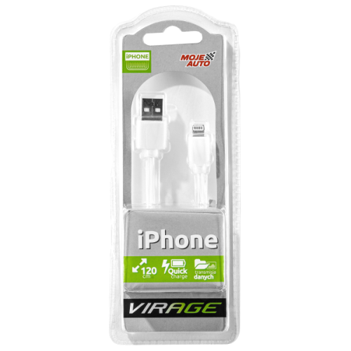 Moje Autokabl iphone  1.5A 1.2m