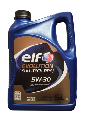 ELF Evolution FULL-TECH RPX 5W30 5L - dawny Full Tech R