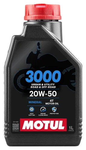 Motul 3000 4T 20W50 1L