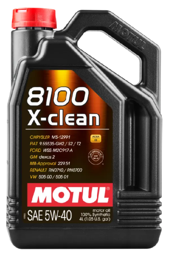 Motul 8100 X-clean C3 5W40 4L 