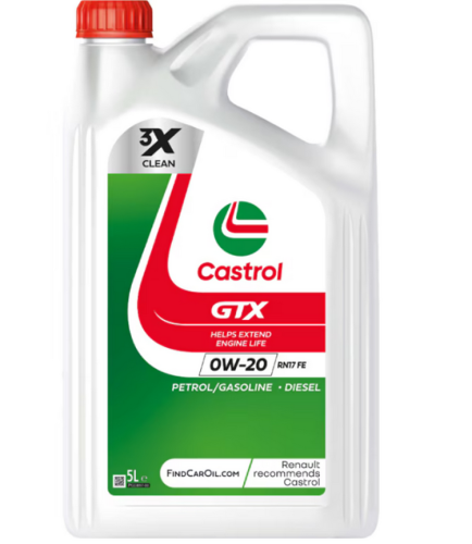 Castrol  0W20 GTXRN17 5L