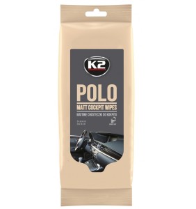 K2 Polo Matt chusteczki ściereczki kokpit  24SZT