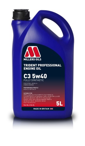 MILLERS OILS Trident Long Life C3 5W40 5L 
