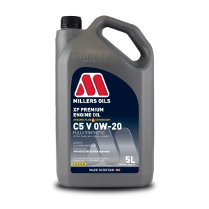 Millers Oils XF Premium C5 VW 0W20 5L VAG 508.00/509.00